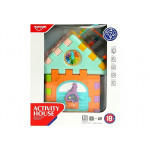 Vzdelávací domček - triedič, labyrint - farebný